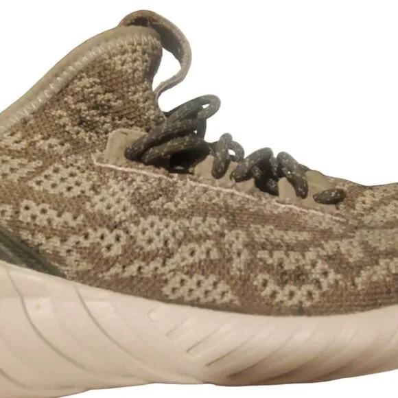 Adidas Tubular Doom Sock PK J Lace Up Green Sneakers Shoes Size 6