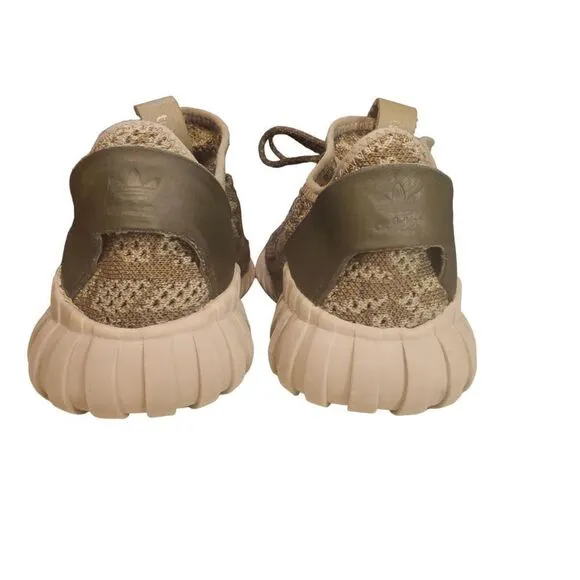 Adidas Tubular Doom Sock PK J Lace Up Green Sneakers Shoes Size 6