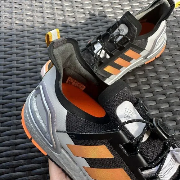 Adidas UltraBoost Winter.Rdy Black Signal Orange Men's Shoes FV8363 Size 7.5