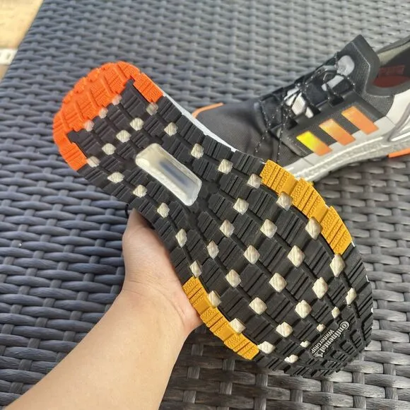 Adidas UltraBoost Winter.Rdy Black Signal Orange Men's Shoes FV8363 Size 7.5