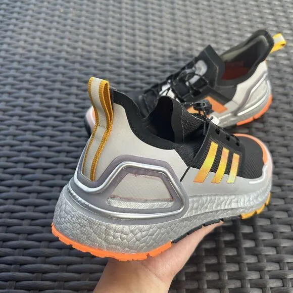 Adidas UltraBoost Winter.Rdy Black Signal Orange Men's Shoes FV8363 Size 7.5