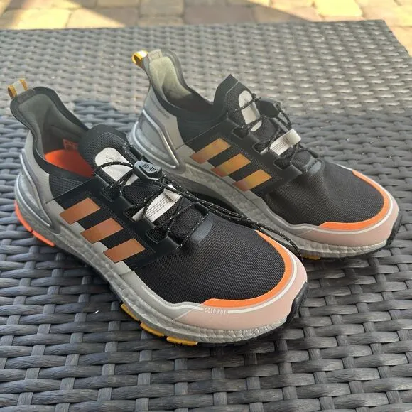 Adidas UltraBoost Winter.Rdy Black Signal Orange Men's Shoes FV8363 Size 7.5