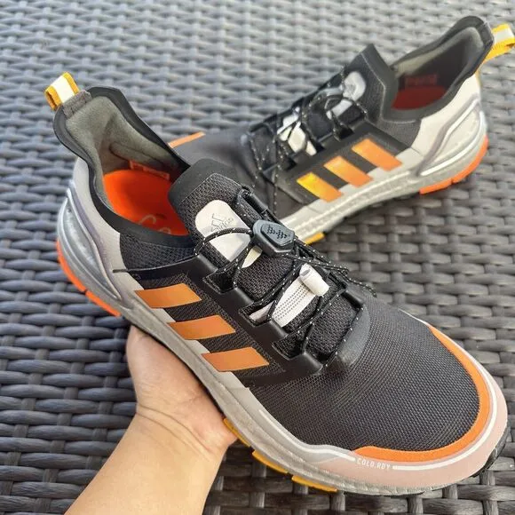 Adidas UltraBoost Winter.Rdy Black Signal Orange Men's Shoes FV8363 Size 7.5