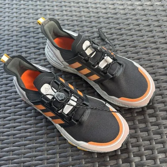 Adidas UltraBoost Winter.Rdy Black Signal Orange Men's Shoes FV8363 Size 7.5
