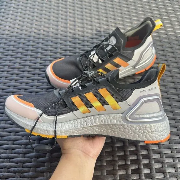 Adidas UltraBoost Winter.Rdy Black Signal Orange Men's Shoes FV8363 Size 7.5