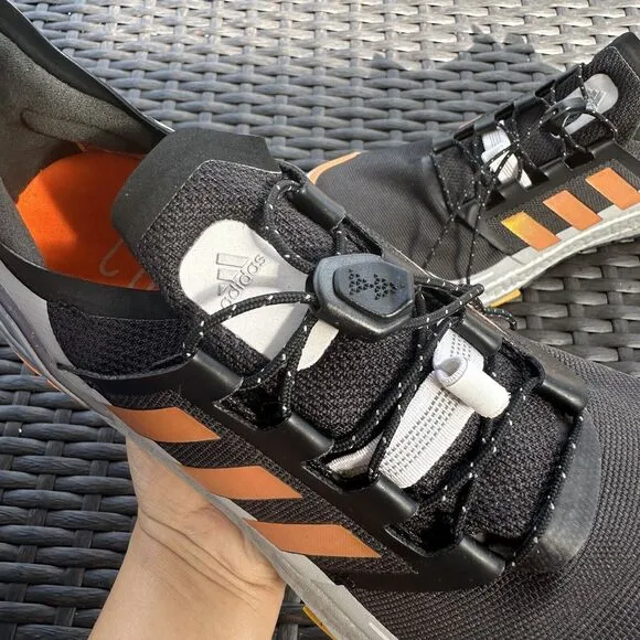 Adidas UltraBoost Winter.Rdy Black Signal Orange Men's Shoes FV8363 Size 7.5