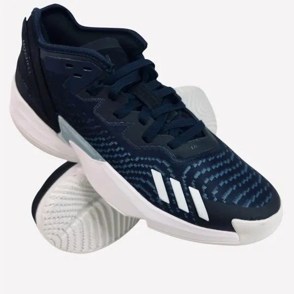 Adidas Unisex-Adult D.o.n. Issue 4 Basketball Shoes Navy/White/Black Mens Sz 12