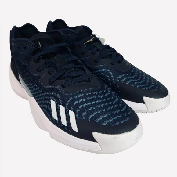 Adidas Unisex-Adult D.o.n. Issue 4 Basketball Shoes Navy/White/Black Mens Sz 12