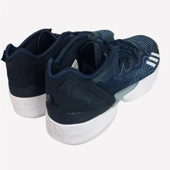 Adidas Unisex-Adult D.o.n. Issue 4 Basketball Shoes Navy/White/Black Mens Sz 12