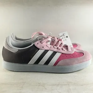 Adidas Velosamba Leather Cycling Shoes Pink Gray Size 11.5 IG5538