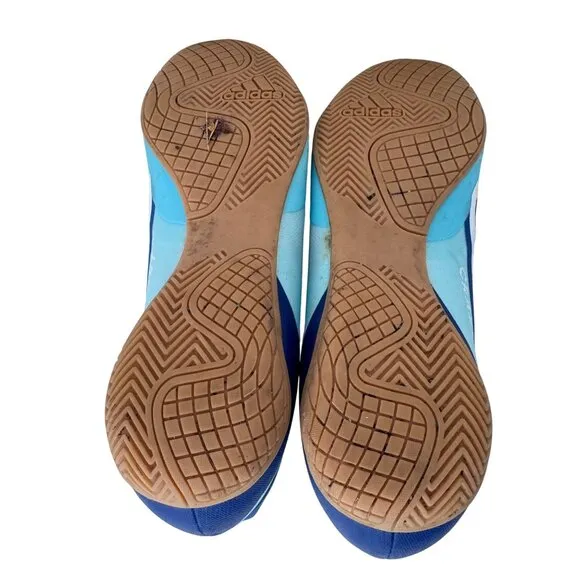 Adidas X Crazyfast.4 Indoor‎ Soccer Shoes IE1585 Blue Men's Size 12