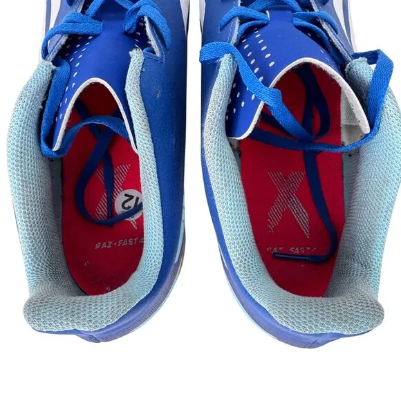 Adidas X Crazyfast.4 Indoor‎ Soccer Shoes IE1585 Blue Men's Size 12