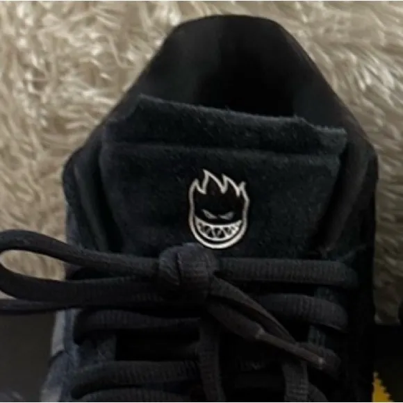adidas x Spitfire Tyshawn Mid Black &amp; Grey Skate Shoes #HQ9792