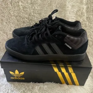 adidas x Spitfire Tyshawn Mid Black &amp; Grey Skate Shoes #HQ9792