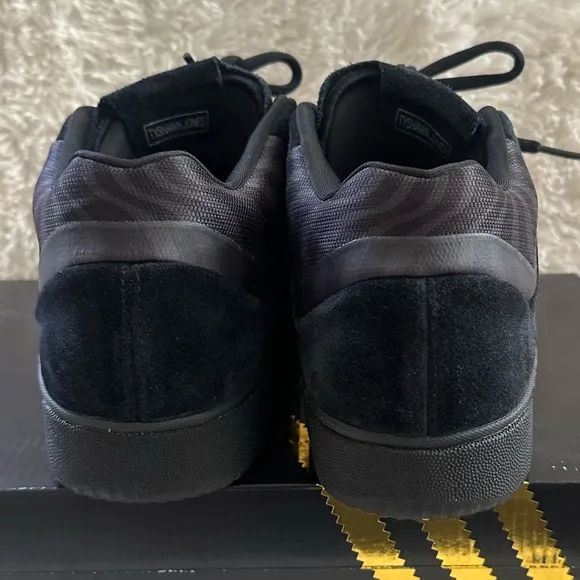 adidas x Spitfire Tyshawn Mid Black &amp; Grey Skate Shoes #HQ9792