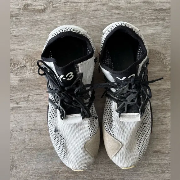 Adidas Y-3 Yohjo Yamamoto Harigane Red Black White Sneaker US 11.5 See Below