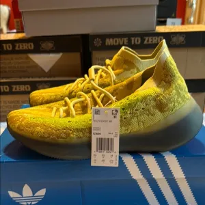 adidas Yeezy Boost 380 Yellow Athletic Shoes