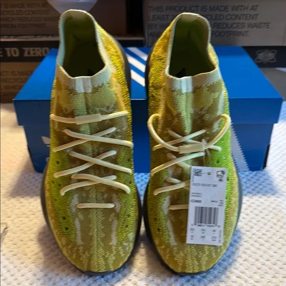 adidas Yeezy Boost 380 Yellow Athletic Shoes