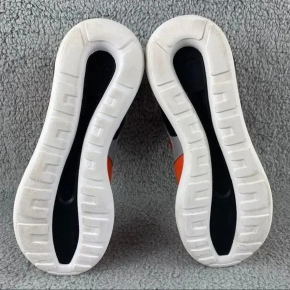 ADIDAS ORIGINALS TUBULAR Shoes Runner Orange Black Sneakers Mens 9 Lace‎ Up