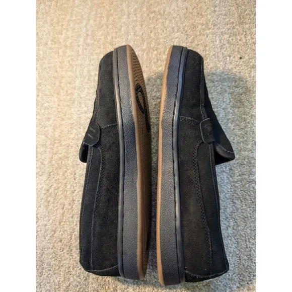 Adio Skate Shoes Mens 7 Black Leather Upper 71234863A Vintage