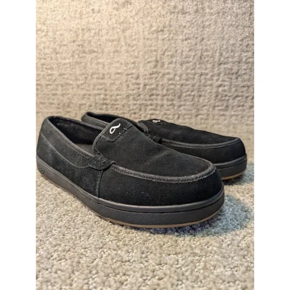 Adio Skate Shoes Mens 7 Black Leather Upper 71234863A Vintage