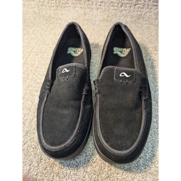 Adio Skate Shoes Mens 7 Black Leather Upper 71234863A Vintage