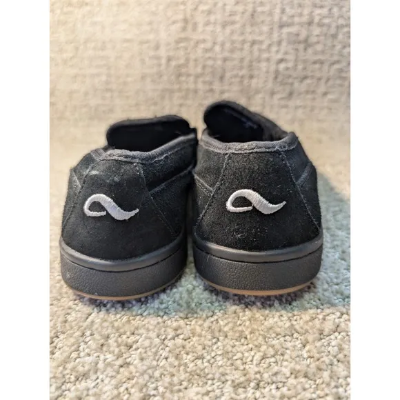 Adio Skate Shoes Mens 7 Black Leather Upper 71234863A Vintage