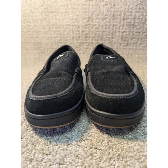 Adio Skate Shoes Mens 7 Black Leather Upper 71234863A Vintage