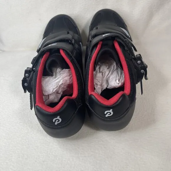 Adult Unisex Peloton Cycling Shoes Size 42 Black EUC