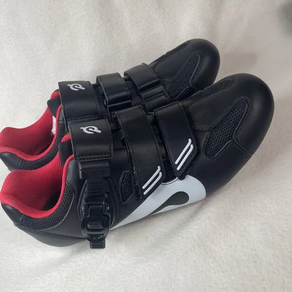 Adult Unisex Peloton Cycling Shoes Size 42 Black EUC