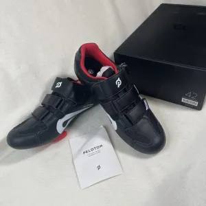 Adult Unisex Peloton Cycling Shoes Size 42 Black EUC