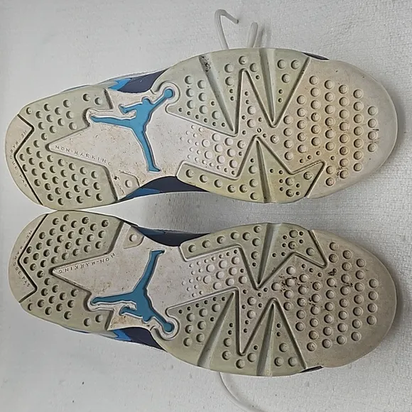Air Jordan Flight Club '91 White Blue Lagoon Grand Purple Hi-Top Shoes Size 5Y