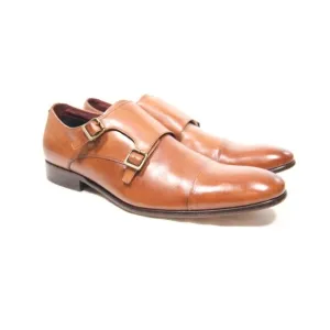 ALDO Double Monk Strap  Mens ALL LEATHER Shoes Size 12M
