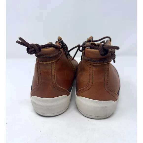 Aldo Men’s high top Brown Leather Sneakers shoes men size 8 / EU41/ UK 7