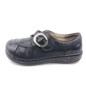 Alegria Khloe Black Leather Shoes EUR 38
