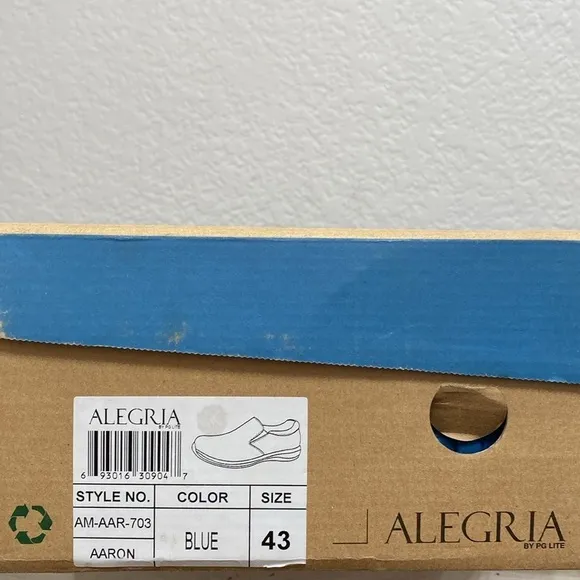 Alegria Men's Aaron Suede Slip On Shoes Size 43 / 9.5