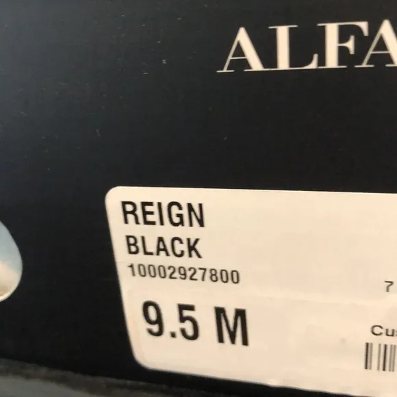 Alfani Reign Black Water Resistant Oxford Shoes