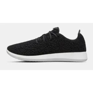 Allbirds Men Wool Runner Fluff Black Sneaker Shoes Sz 10 M