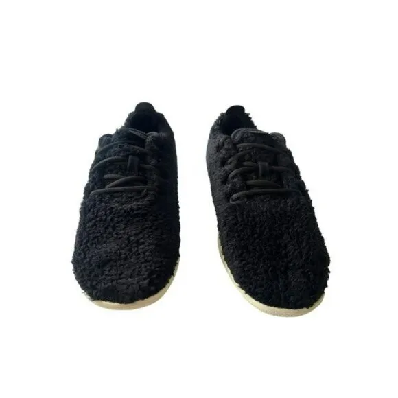 Allbirds Men Wool Runner Fluff Black Sneaker Shoes Sz 10 M
