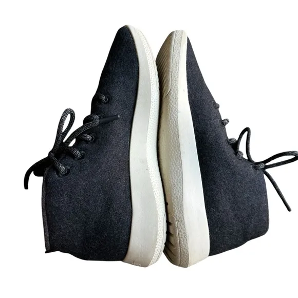 Allbirds Shoes Sneakers WRUM Womens Sz 10 Wool Runner Up Mizzles Dark Grey Black