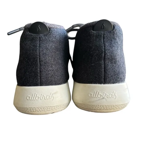 Allbirds Shoes Sneakers WRUM Womens Sz 10 Wool Runner Up Mizzles Dark Grey Black