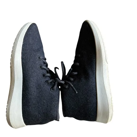 Allbirds Shoes Sneakers WRUM Womens Sz 10 Wool Runner Up Mizzles Dark Grey Black
