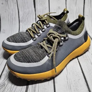 Allbirds SWT Trail Runner Tennis Athletic Shoes Gray Yellow Men's Size 11