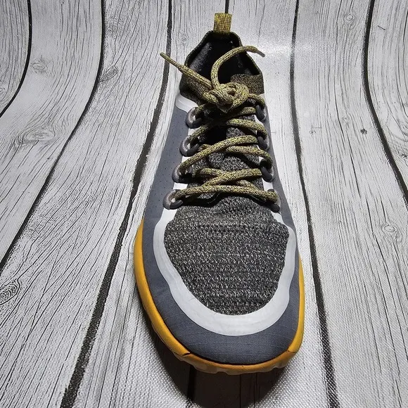 Allbirds SWT Trail Runner Tennis Athletic Shoes Gray Yellow Men's Size 11