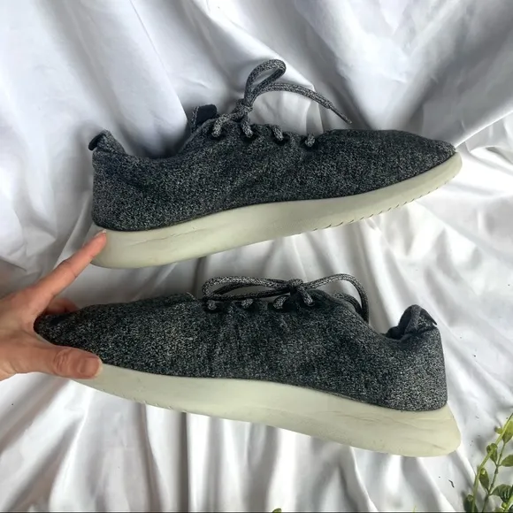 Allbirds The Wool Runners Grey Running Shoes 13