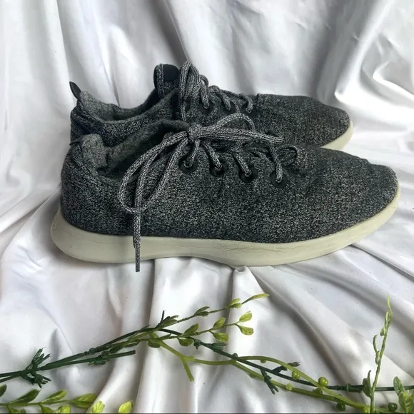 Allbirds The Wool Runners Grey Running Shoes 13