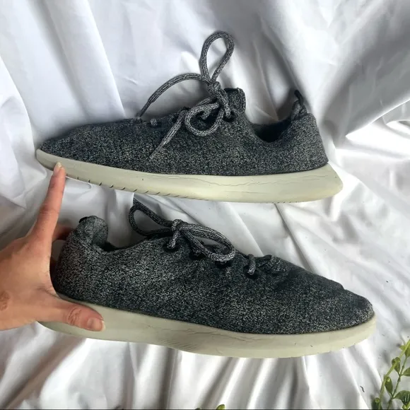 Allbirds The Wool Runners Grey Running Shoes 13
