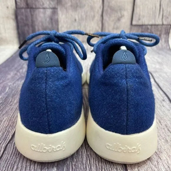 Allbirds Wool Runner Sam's Club Edition Women's Size 10 Blue Sneakers Low Top Sh