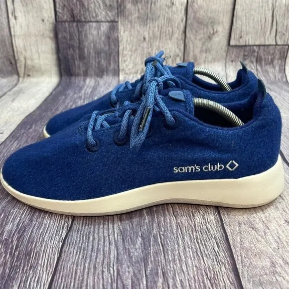 Allbirds Wool Runner Sam's Club Edition Women's Size 10 Blue Sneakers Low Top Sh