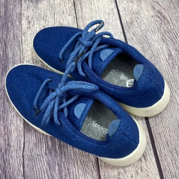 Allbirds Wool Runner Sam's Club Edition Women's Size 10 Blue Sneakers Low Top Sh